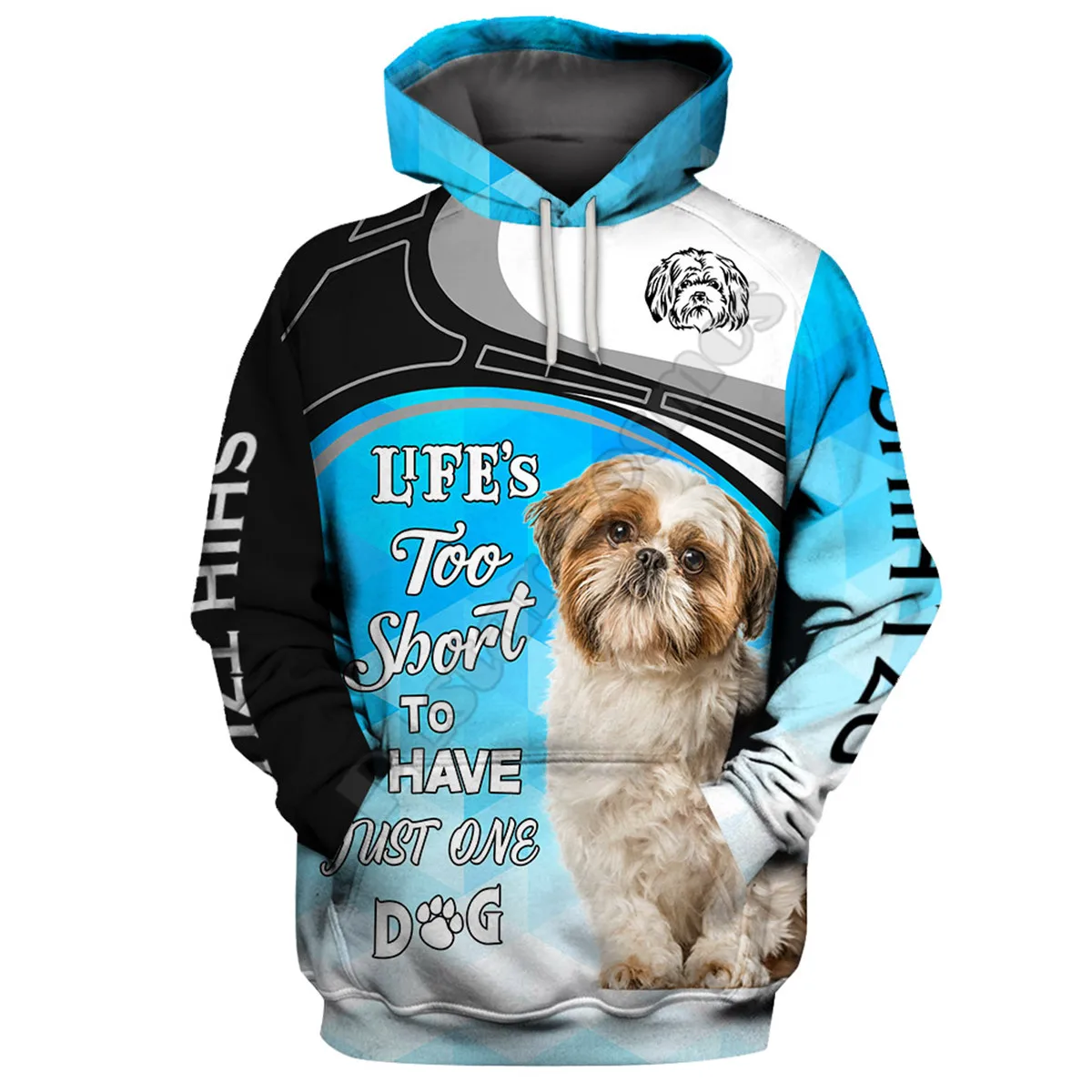 

Shih Tzu 3D Hoodies Printed Pullover Men For Women Funny Animal Sweatshirts Fashion Cosplay Apparel Sweater 01