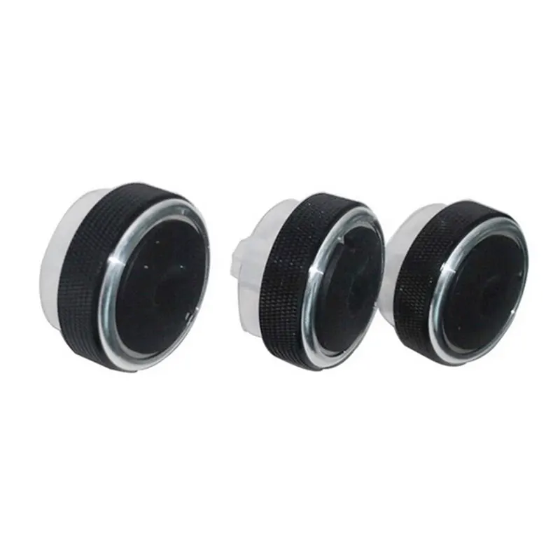 For FORD FOCUS 2 MK2 focus 3 MK3 Mondeo AC Knob Car 3PCS/LOT Air Conditioning heat control Switch knob for focus car styling