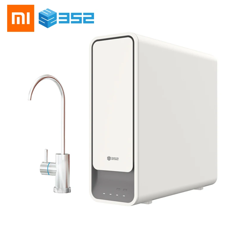 Original Xiaomi 352 Smart Water Purifier 1000G RO Membrane Reverse Osmosis Water Filter System Kitchen Type Household 5um Filter