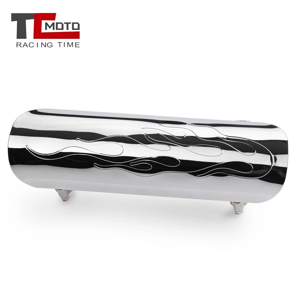 Motorcycle Chrome Exhaust Muffler Pipe Heat Shield Cover Guard For Honda Shadow 600 750 1110 Aero Spirit VTX1300 XTX1800 VT750C