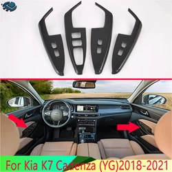 For Kia K7 Cadenza (YG)2018-2021 Car Accessories Door Window Armrest Cover Switch Panel Trim Molding Garnish