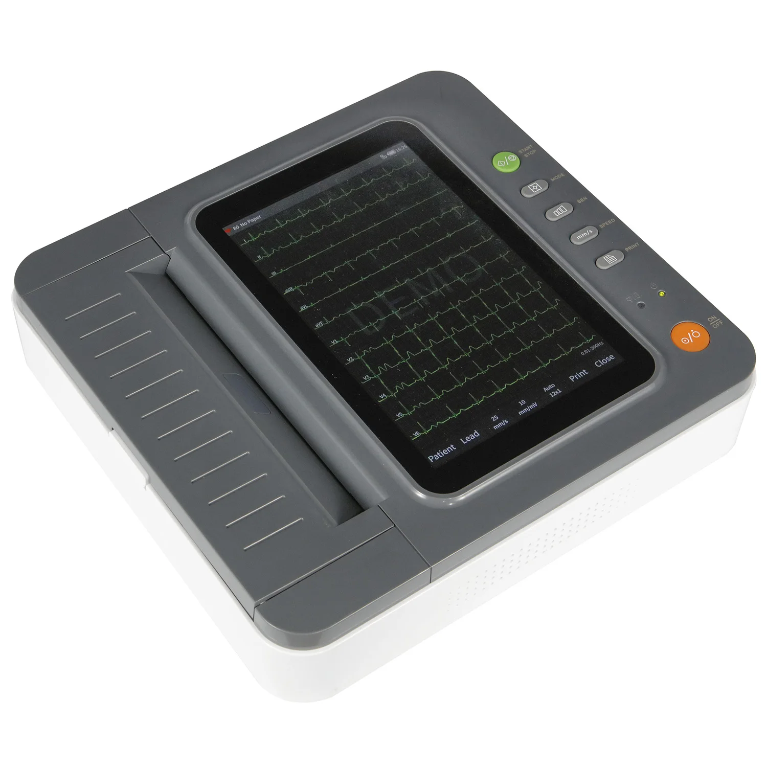 CONTEC Digital 12 Channel/Lead EKG+PC Sync software WiFi Color HD Display Touch Screen E12 Electrocardiograph ECG Machine