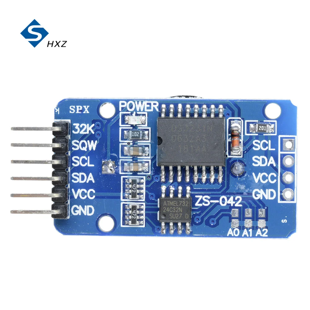 DS3231 AT24C32 IIC Module Precision Clock Module DS3231SN Memory module DS3231 mini module Real Time 3.3V/5V For Raspberry Pi