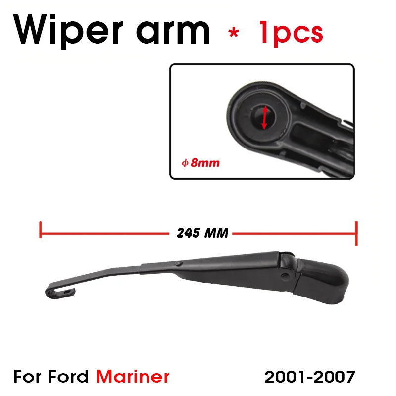 Car Wiper Blade Rear Back Window Windscreen Windshield Wipers Auto Accessories For Ford For Mariner Hatchback 300mm 2001-2007