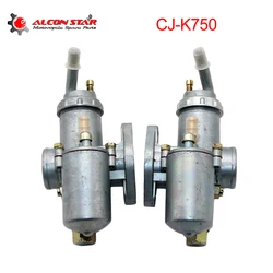 Alconstar-1Pair Left & Right PZ28 CJ-K750 Motorcycle Carburetor Carb For BMW R50 R1 R60/2 R71 R12 for Ural M72 K37 K38 K301 K750