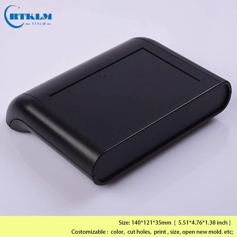 Network plastic enclosure abs electronic housing product abs plastic project case DIY junction box distribution box 140*121*35mm