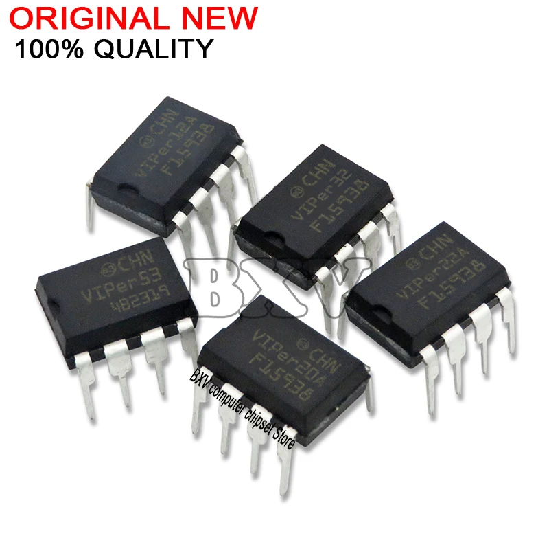 10PCS VIPER12A DIP8 VIPER12 DIP 12A DIP-8 VIPER22A VIPER22 VIPER22A VIPER16L VIPER17L DIP IC