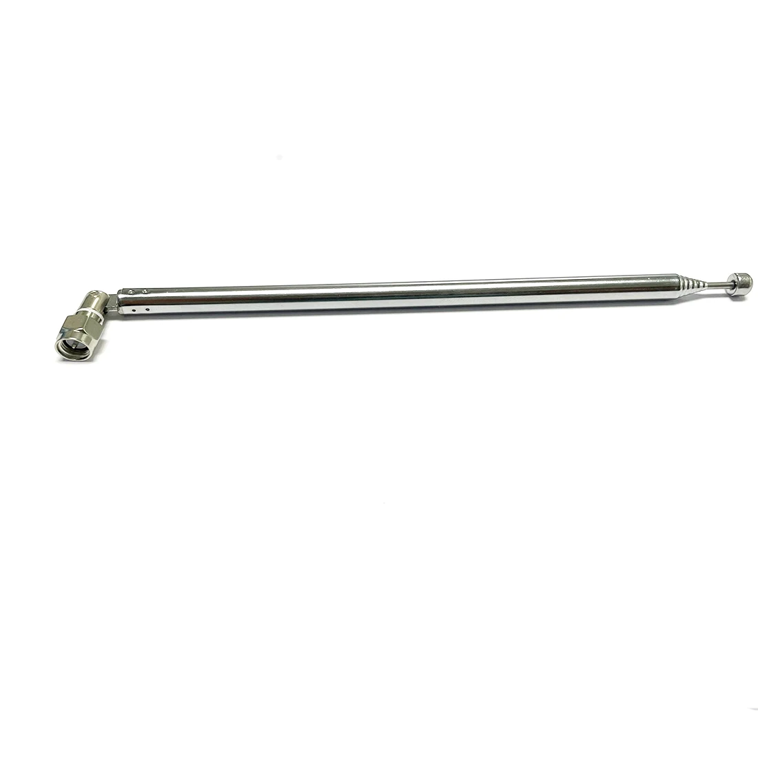 Antena telescópica SMA macho de 7 secciones, repuesto de 164mm de largo para Radio, TV, aérea, DIY, precio al por mayor, 1 unidad
