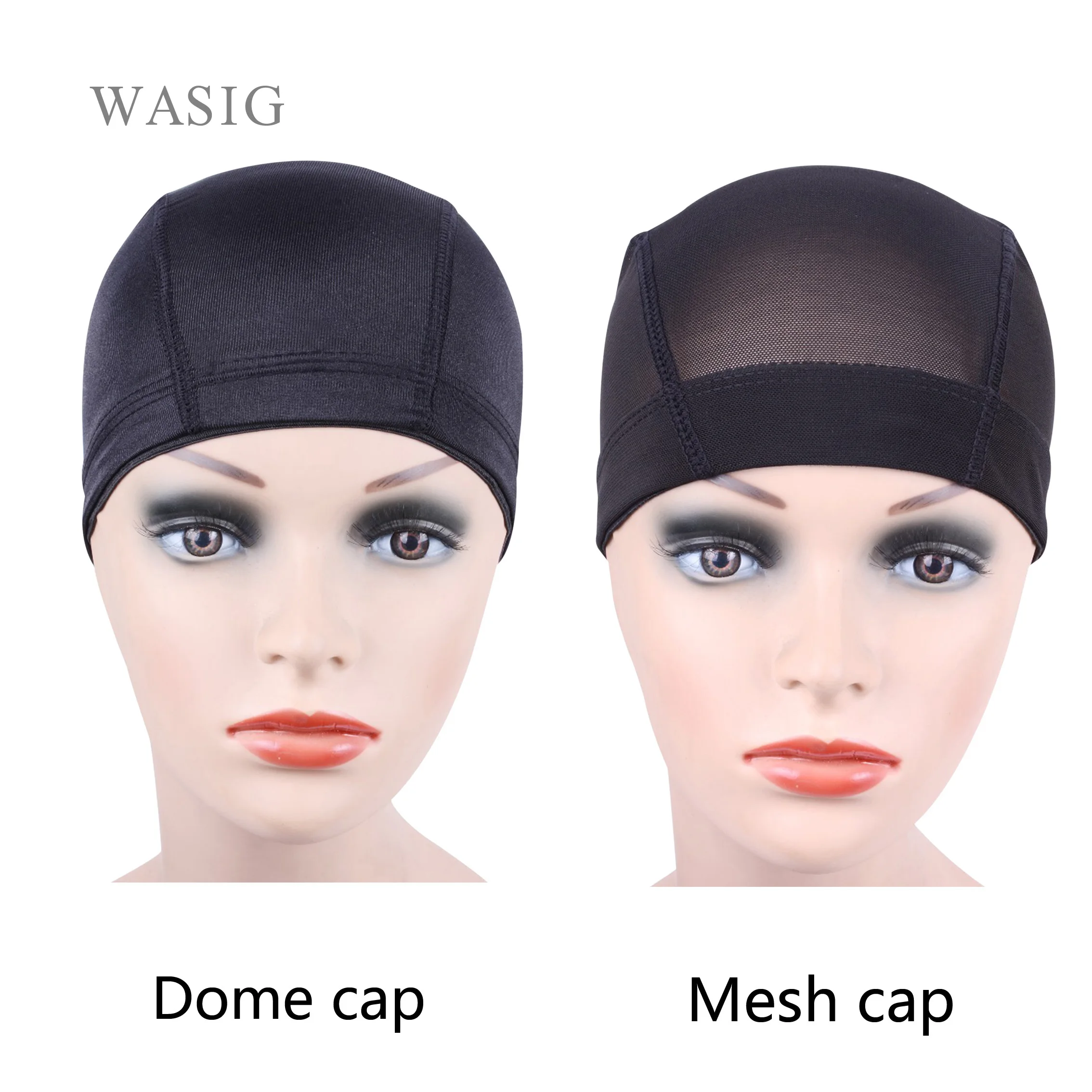 

1pcs Glueless Hair net wig cap for Making Wigs Spandex Net Elastic Dome cap Mesh dome cap