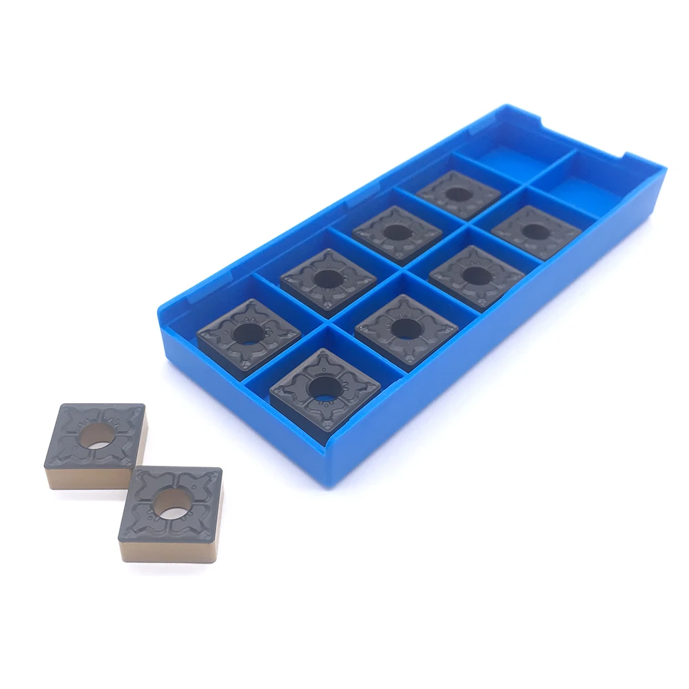10 قطعة عالية الجودة SNMG120408 TM PC4225 قطع CNC أدوات خارجية تحول أدوات كربيد إدراج مخرطة القاطع تحول إدراج