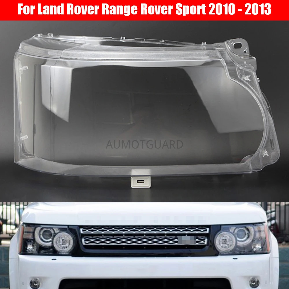 

Car Headlamp Lens For Land Rover Range Rover Sport 2010 2011 2012 2013 Car Replacement Auto Shell Cover