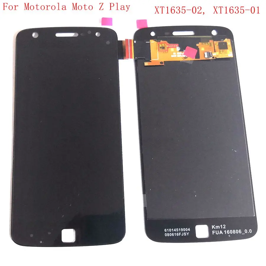 

For Motorola moto Z play XT1635-02 XT1635-01 lcd screen digitizer touch glass full set moto z play lcd