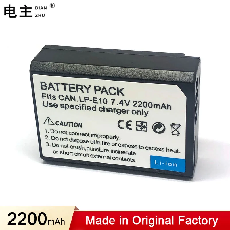 LP-E10 LPE10 LP E10 Battery Charger For Canon EOS 1100D 1200D 1300D 1500D 2000D 3000D 4000D KISS X50 X70 X80 Rebel T3 T5 T6