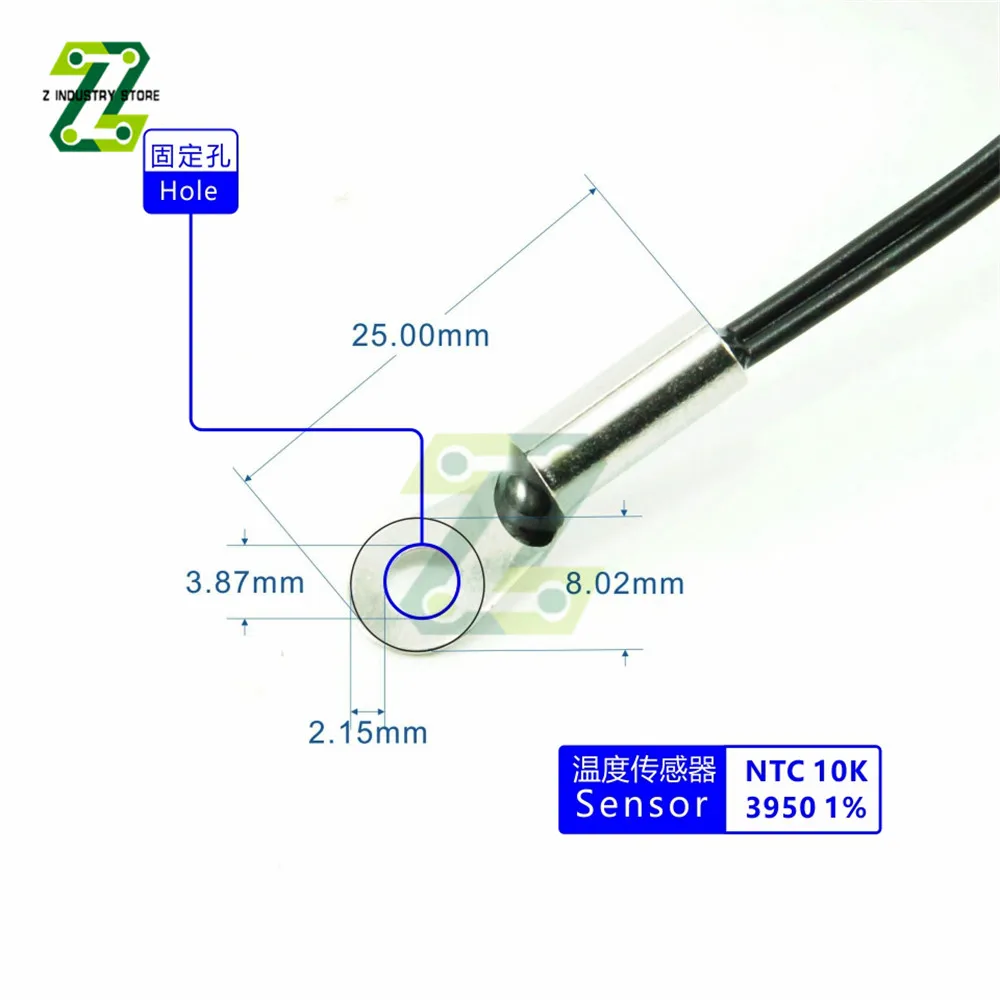 12V 24V 220V Digital LED Temperature Controller W3231 For Incubator Cooling Heating Switch Thermostat NTC Sensor