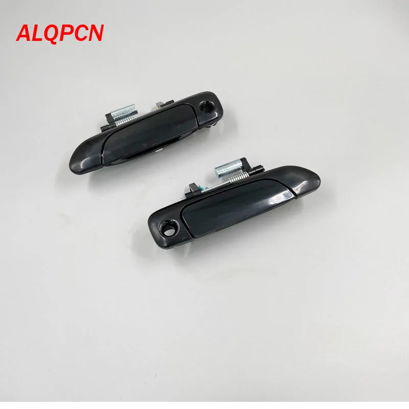 Black door outer handle for honda city jazz 2002-2008