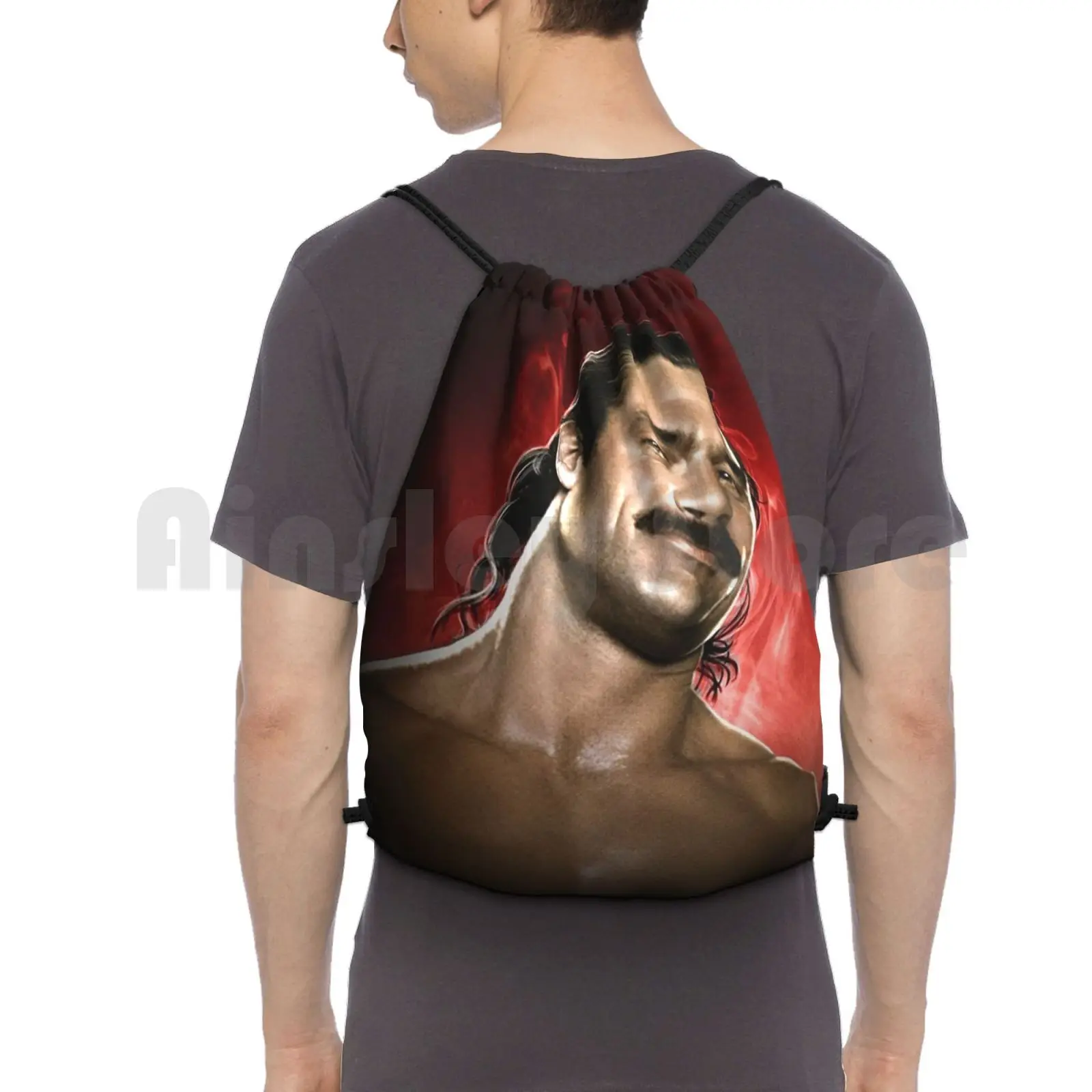 Ravishing Rick Rude. Backpack Drawstring Bag Riding Climbing Gym Bag Ravishing Rick Rude Wwf Rick Rude Simply Ravishing