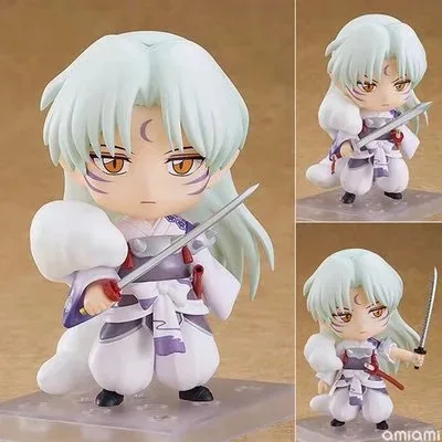 10cm Sesshoumaru Inuyasha Action figure toys collection doll Christmas gift with box