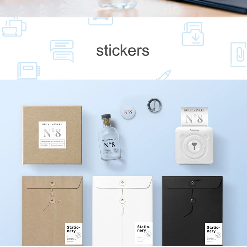 Paperang 58mm Thermal Photo Paper without BISPHENOL A White Color For Paperang Pictures Printer keep