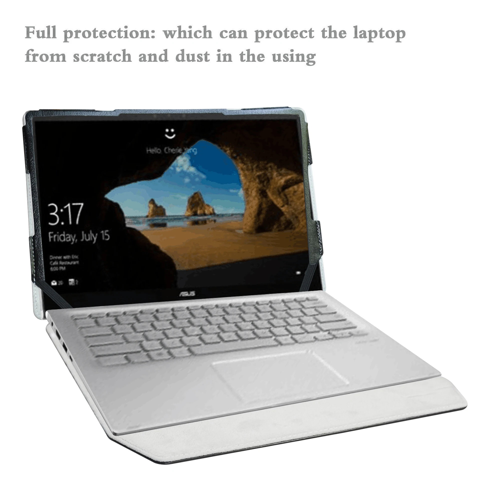 Imagem -04 - Alapmk-laptop Sleeve Case Capa para 14 Asus Q406da e Dell Latitude 7400 Lenovo Yoga C940 14 Lenovo Yoga C740 14