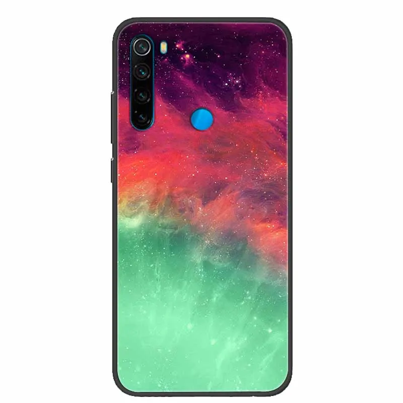 For Redmi Note 8T Case Luxury Silicone TPU Soft Back Cover Phone Case For Xiaomi Redmi Note 8T 8 T Coque M1908C3XG Cartoon Funda