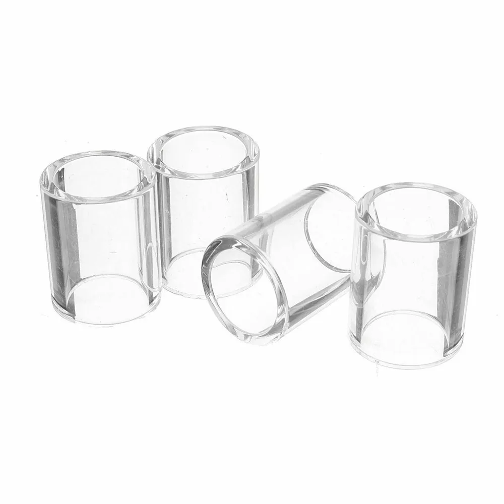 #10 klar Hohe Temperatur Schweißen Stubby Gas Objektiv Glas Tasse Für Tig WP17 WP18 WP26 Taschenlampe Schweißen Zubehör – Detail 3
