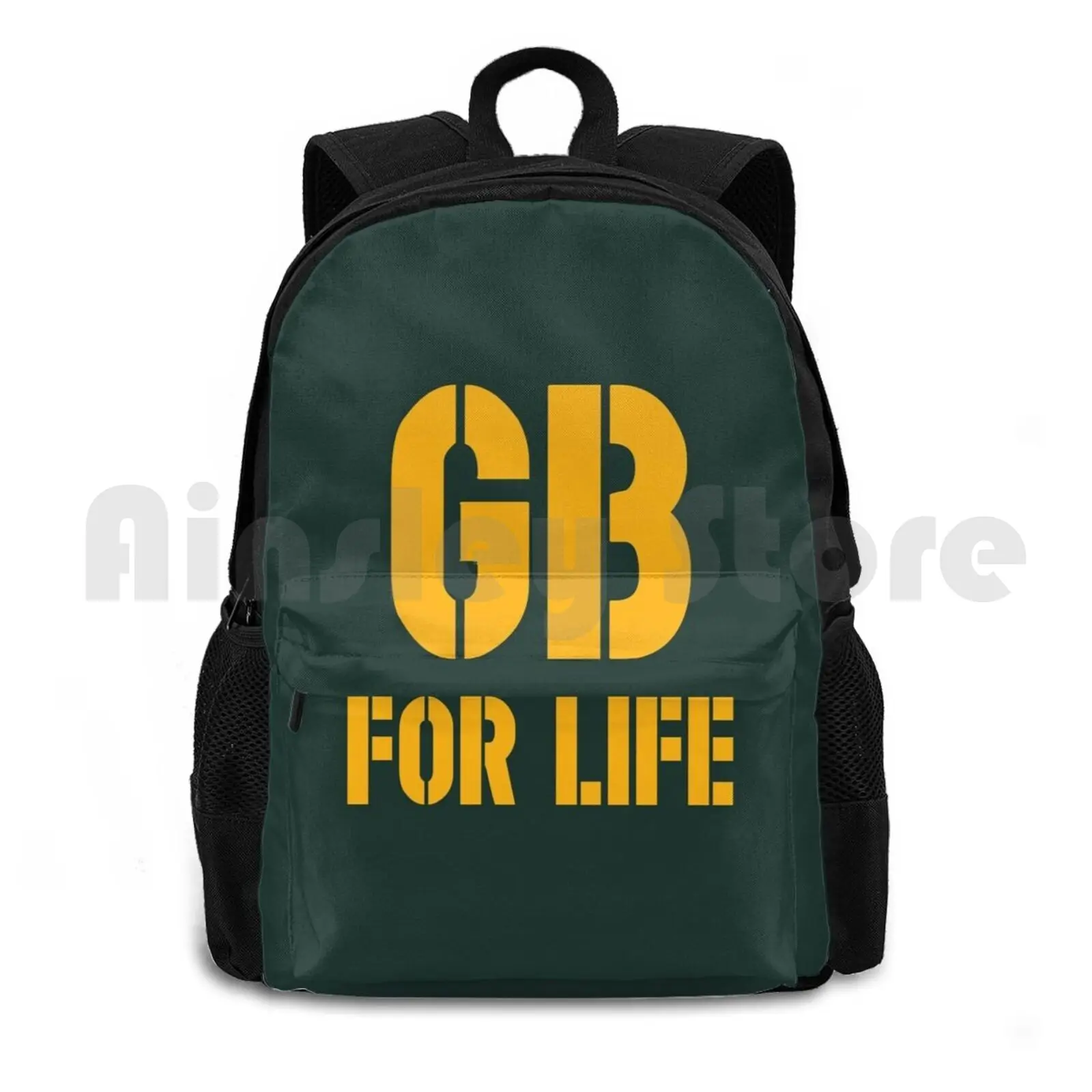 Mochila de caminhada ao ar livre para a vida-futebol, equitação, escalada, bolsa de esportes, fãs de futebol americano, design