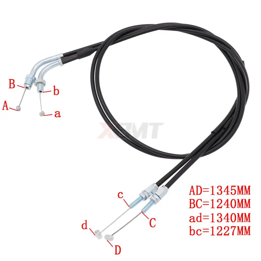 Motorcycle High Quality Steel Wire Throttle Cable For Honda VTX1800 VTX 1800 2002 2003 2004 2005 2006 2007 2008