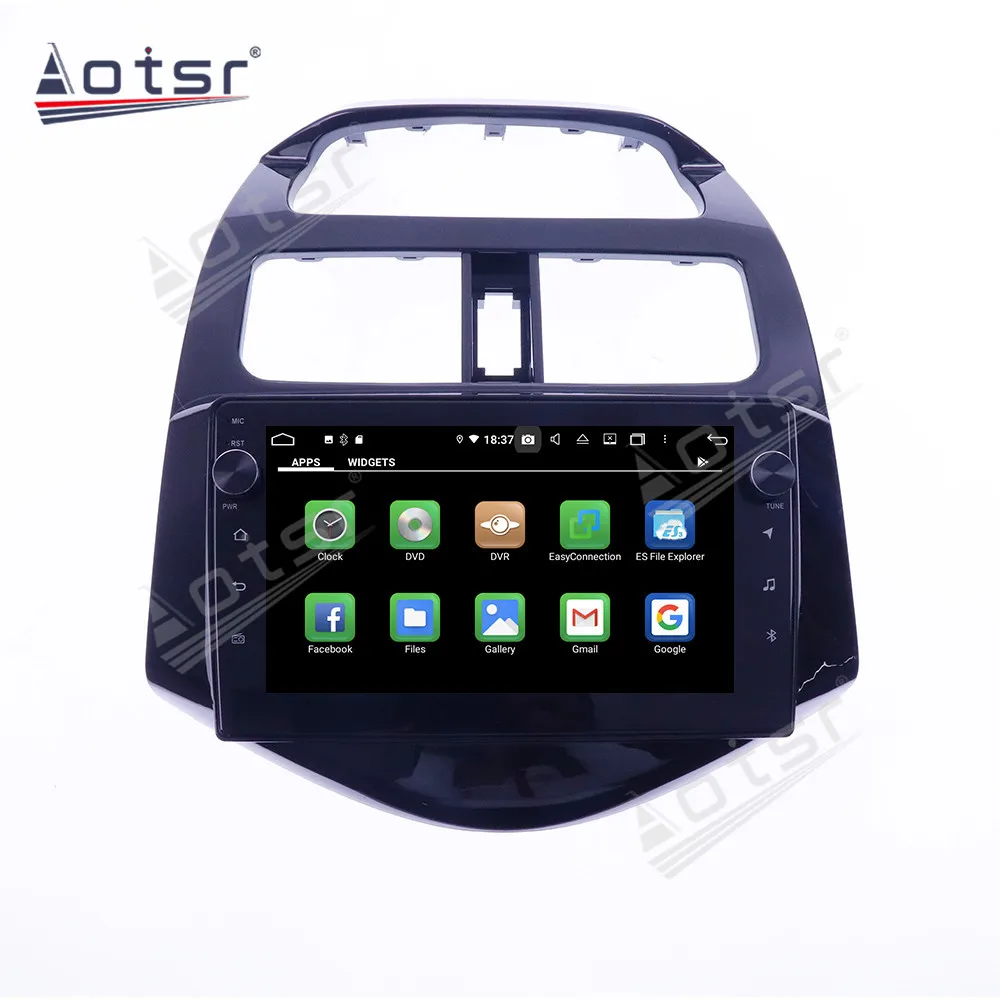 4+128G For Chevrolet Spark M300 2009 - 2014 Android10 Car Multimedia Player GPS Navigation Auto Stereo  Tape Recorder  Head Unit