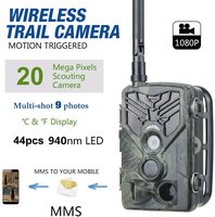 Trail Hunting Camera 2G MMS SMS GSM 20MP 1080P Infrared Wireless Cellular Mobile Night Vision Wildlife Hunting  Camera HC810M