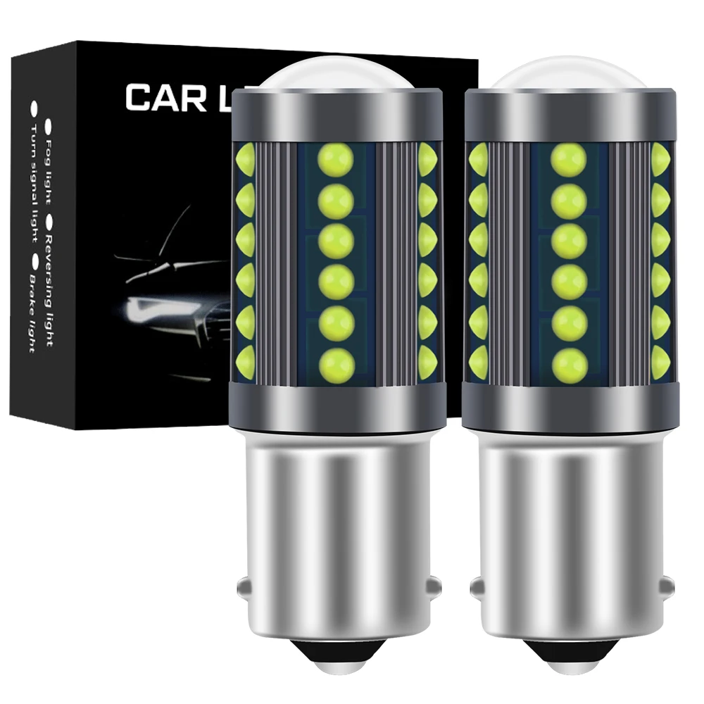 

2x 1000LM P21W 1156 BA15S BAU15S PY21W LED Bulb BAY15D P21/5W 1157 For Skoda Superb Octavia LED Daytime Running Light DRL Lamp