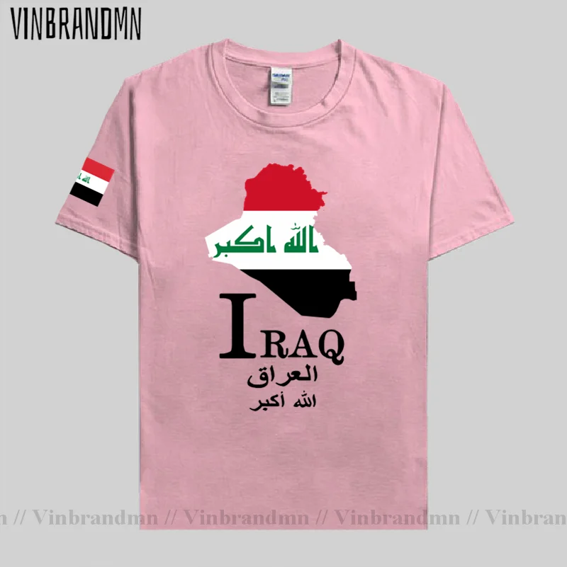 Republic of Iraq Iraqi IRQ Baghdad mens t shirt new Tops t-shirt Short sleeve clothes sweatshirt national team summer Fashion 50