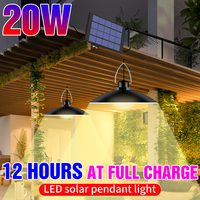 Double Head Solar Emergency Lamp Outdoor Waterproof Wall Light 20W 50W Yard Pathway Solar Chandelier Light Bulbs For Courtyard