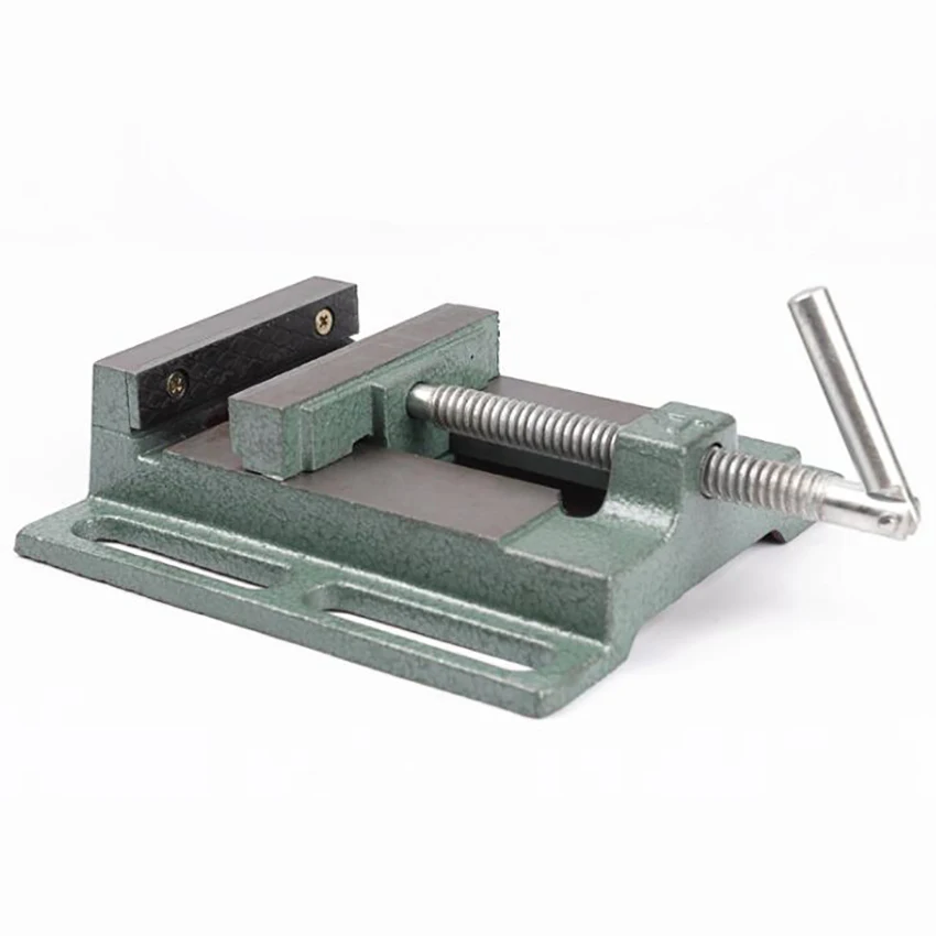 Cast Iron Drill Press Vise, 2.5 Inch / 3 Inch, Table CNC Vise Small Bench Clamp for Milling Drilling Machine Woodworking