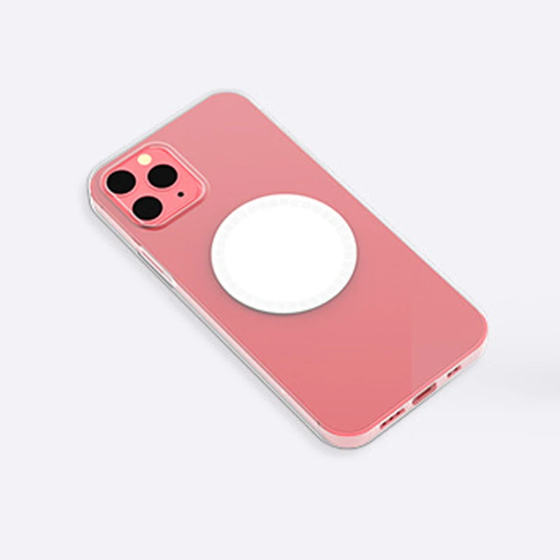 La robusta piastra magnetica per il supporto per supporto da auto per caricabatterie Wireless Magsafe rende il telefono Android Qi o iPhone 8-11 si collega e si carica