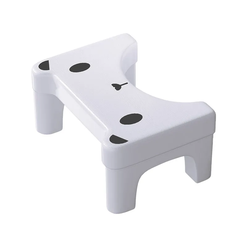 

Small White Step Stool Adults Children Elderly Toilet Step Footstool Modern Plastic Taburete Blanco Bathroom Furniture OB50YD