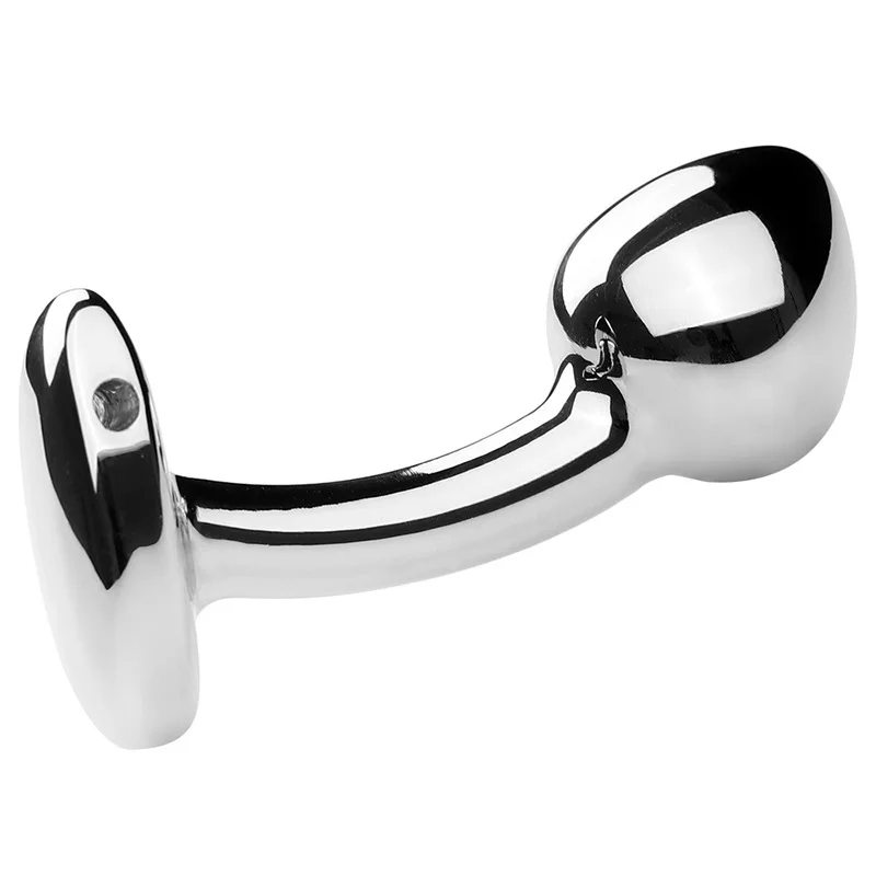 3 Size Metal Anal Props Female Adult Flirting Supplies Men And Women Fart Hip Stainless Steel Smooth Anal Plug Dildo Sex Toys