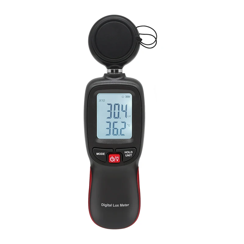 Digital Light Meter Lumeter Illuminance Meter Measurer with Range up to 200,000 Lux Luxmeter Light-intensity Indicator Meter