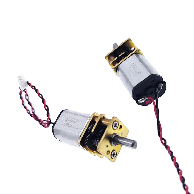 5Pcs G12-N20 Micro Metal Gear Motor with Gearwheel DC Motors Reduction motor D shaft 3V-9V rated voltage 6V rated speed 66RPM image 3