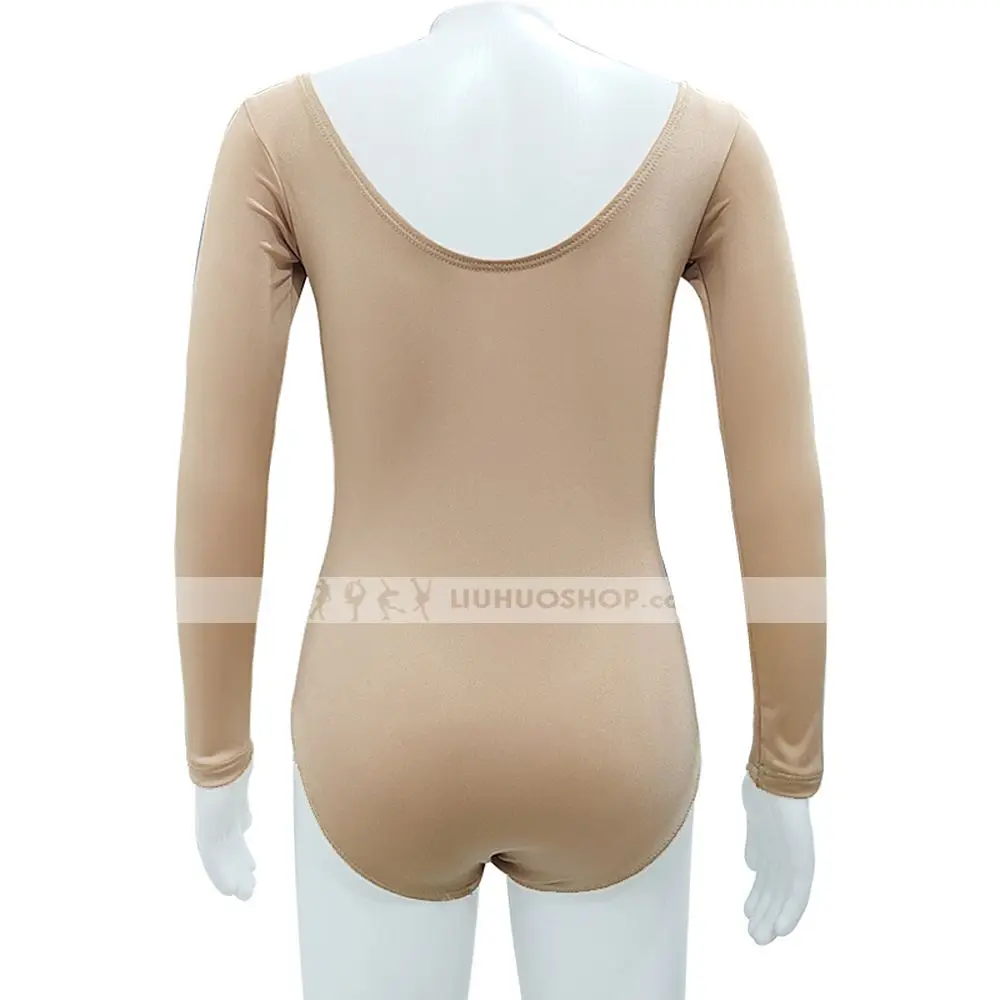 Ice Figure Skating Tops Girls Skating Performance Wear Fleece Inside Adult Training Women Competition Underlay