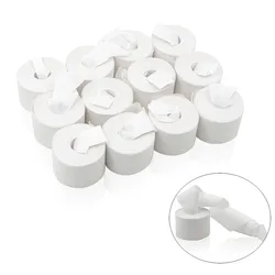 Mouth Coil Paper (White,12pcs/pack,19 meters) Vomit Paper Magic Tricks Stage Street Illusions Gimmick Props trucos de magia