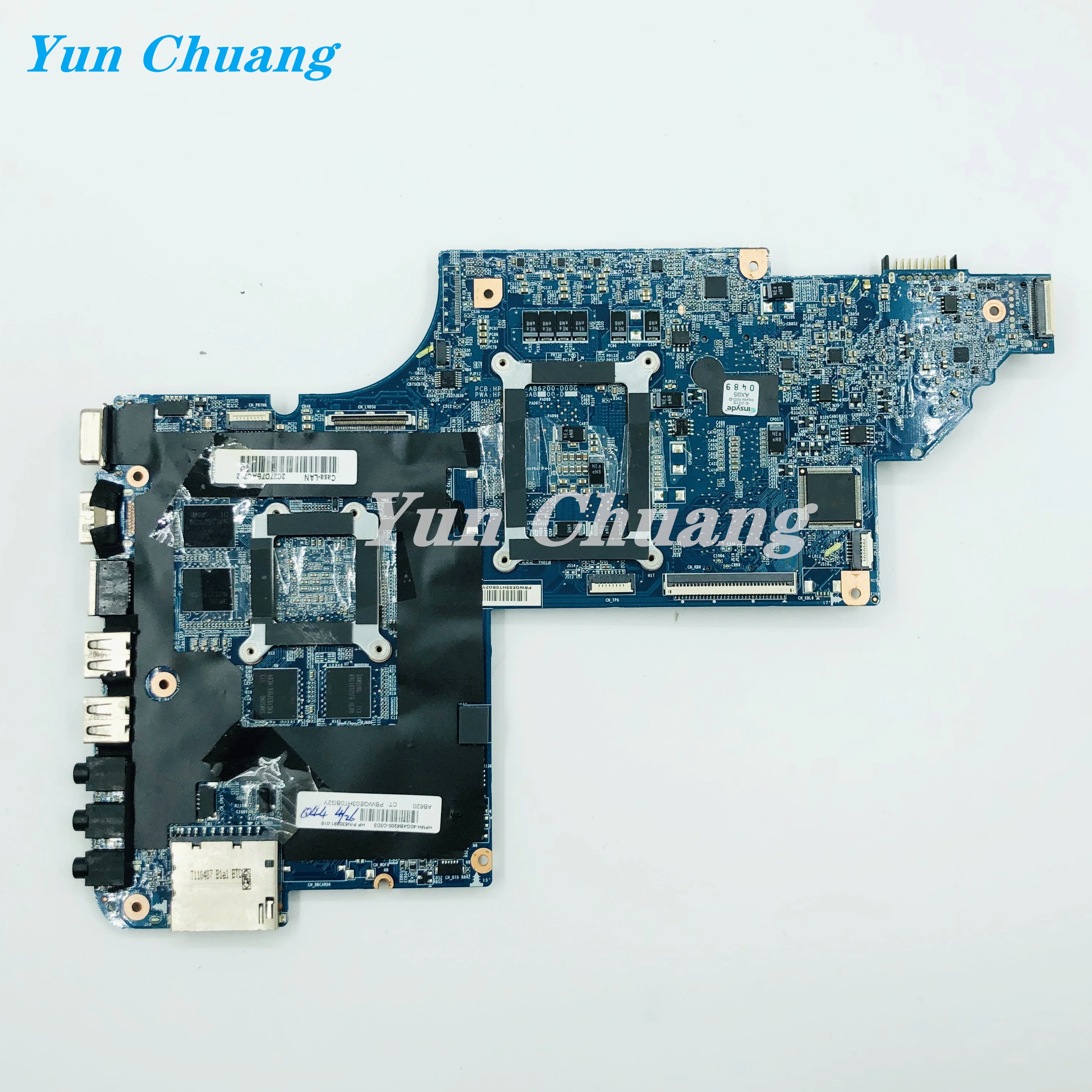 641488-001 665343-001 659148-001 650799-001 para HP Pavilion DV6 DV6-6000 Laptop Motherboard HM65 DDR3 HD 6770M 2GB Gráficos