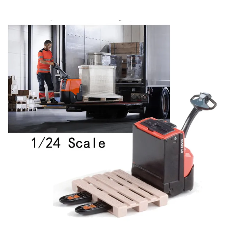 High simulation hot-selling 1:24 alloy forklift model,pallet forklift truck toy,original package gift,wholesale and retail