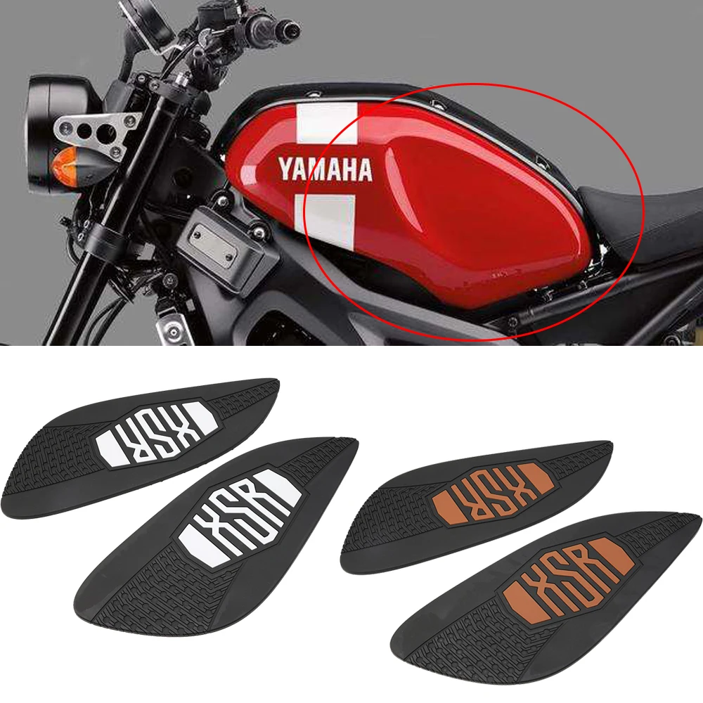 Motorcycle For Yamaha XSR 900 XSR700 2015-2024 XSR 900 700  XSR155 Rubber Sticker Gas Fuel Oil Tank Pad Protector Cover Decal