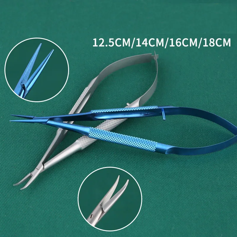 Titanium alloy surgical microscopy needle holder elbow needle holder ophthalmic instrument surgery tool