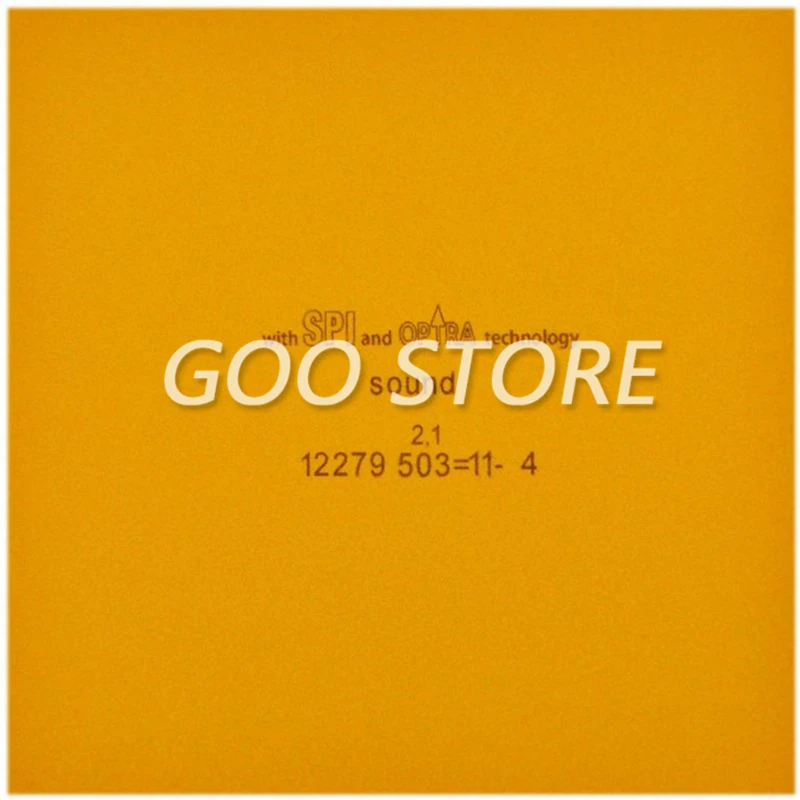 TIBHAR AURUS / AURUS SOUND / SOFT Original TIBHAR Tischtennis-Gummi-Ping-Pong-Schwamm – Detail 6