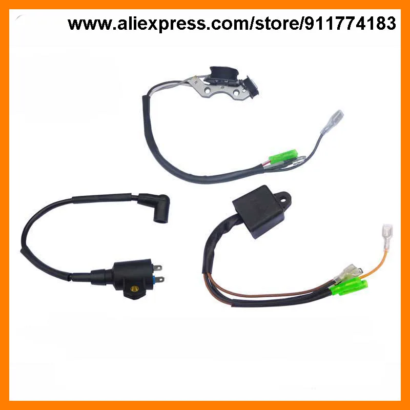 ET950 ET650 TG950 3pcs סט גבוהה מתח סט הצתה סליל Ignitor מגנטו עבור ימאהה