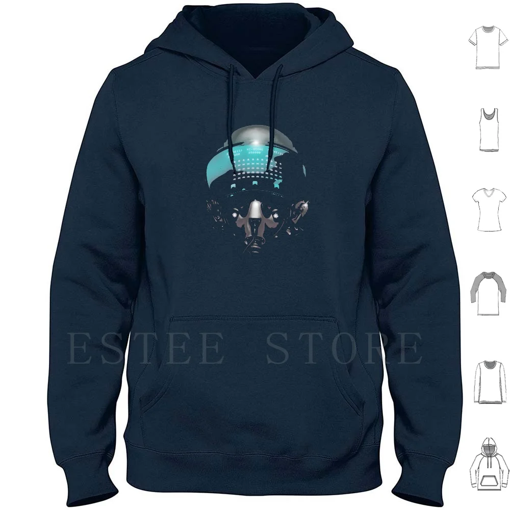 Space Invasion Hoodies Long Sleeve Space Invaders Space Galaxy Helmet Spaceships Invade Arcade Games