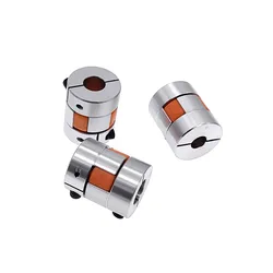 D25L30  6.35/8/9.5/10/12mm stepper motor shaft coupler Flexible Jaw Spider Plum Coupling Shaft Coupler