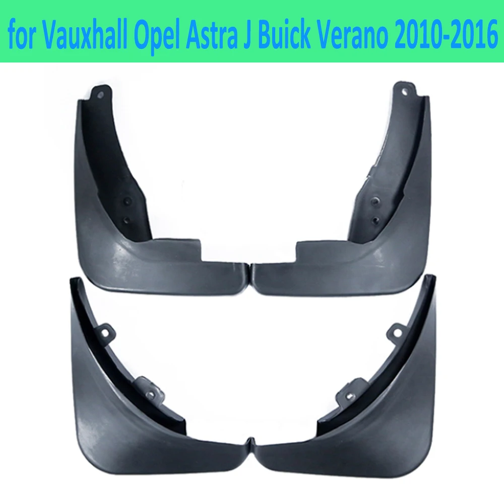 Per Opel Vauxhall Astra J Buick Verano 2010 ~ 2016 4 PCS Auto Parafango Parafango Paraspruzzi Guard Splash Flap Parafanghi Accessori Auto