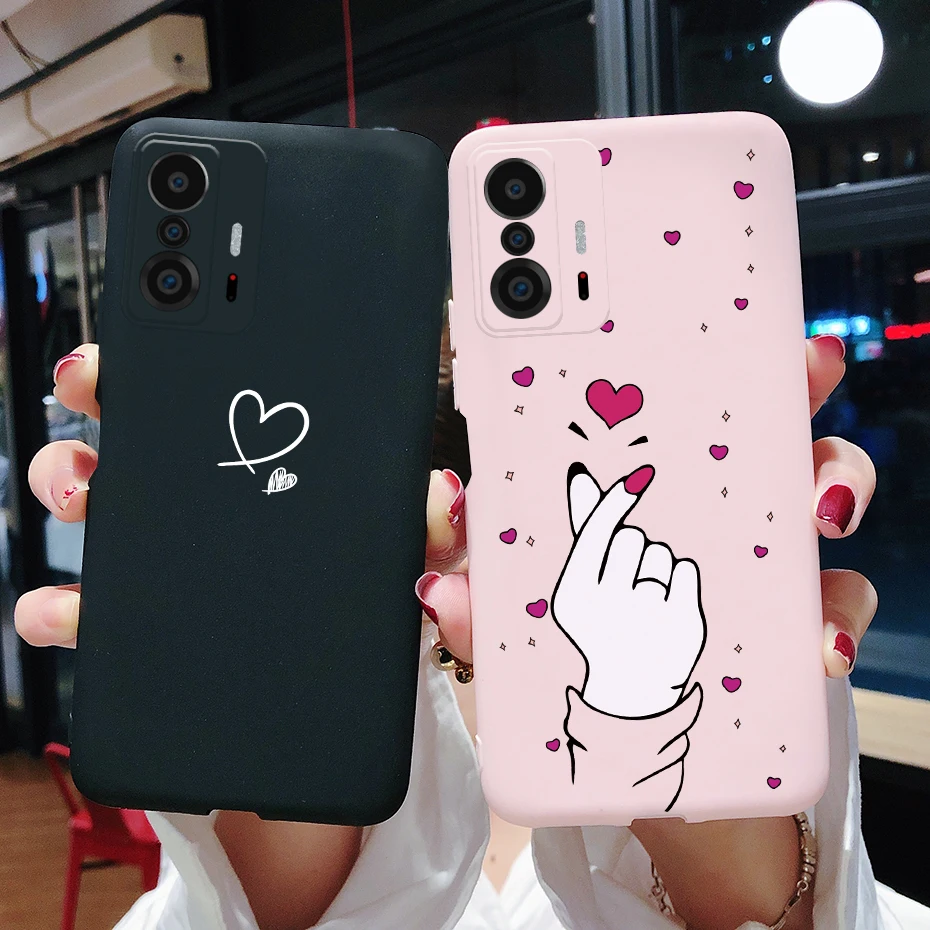 For Xiaomi Mi 11t Pro 11i Case Cute Painted Soft silicone Back Cover For Xiomi Xiaomi mi 11T mi 11 t 11i mi11t Pro 5G Phone Case